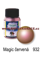 Magic Design Acryl - červená (362 932)