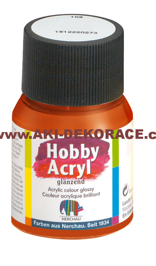 Hobby Acryl GLANZEND RUMĚLKOVÁ ČERVEŇ 59ml