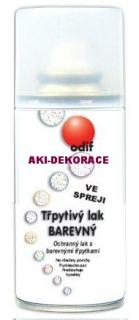 TŘPYTIVÝ LAK ve spreji BAREVNÝ 125ml