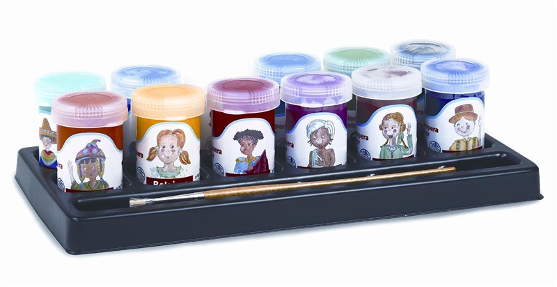 Temperové,barvy,TOY COLOR,AUTOBUS,12set,