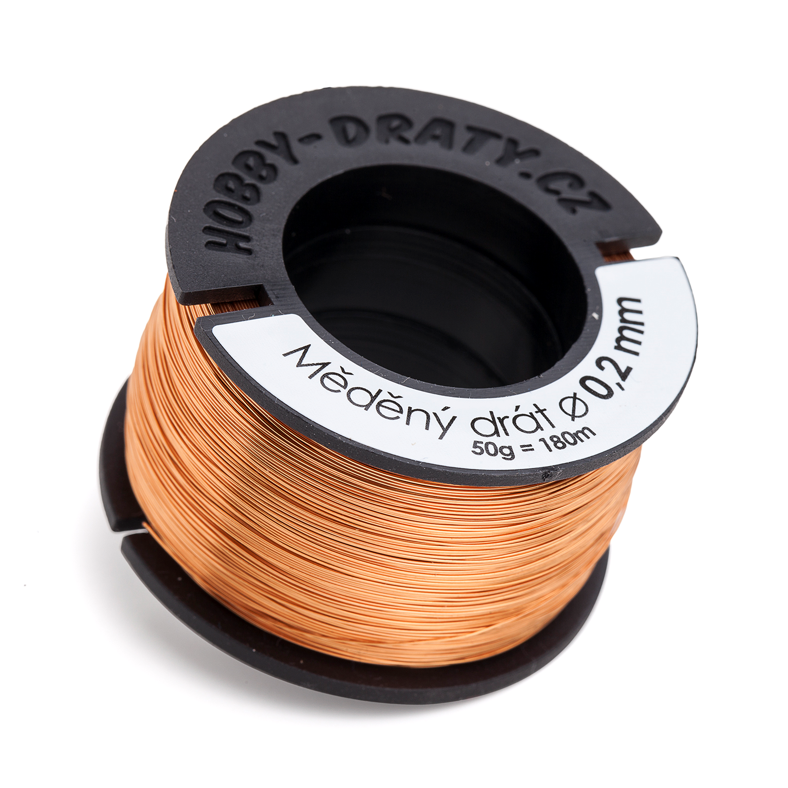 Měděný drát 0,2/50g