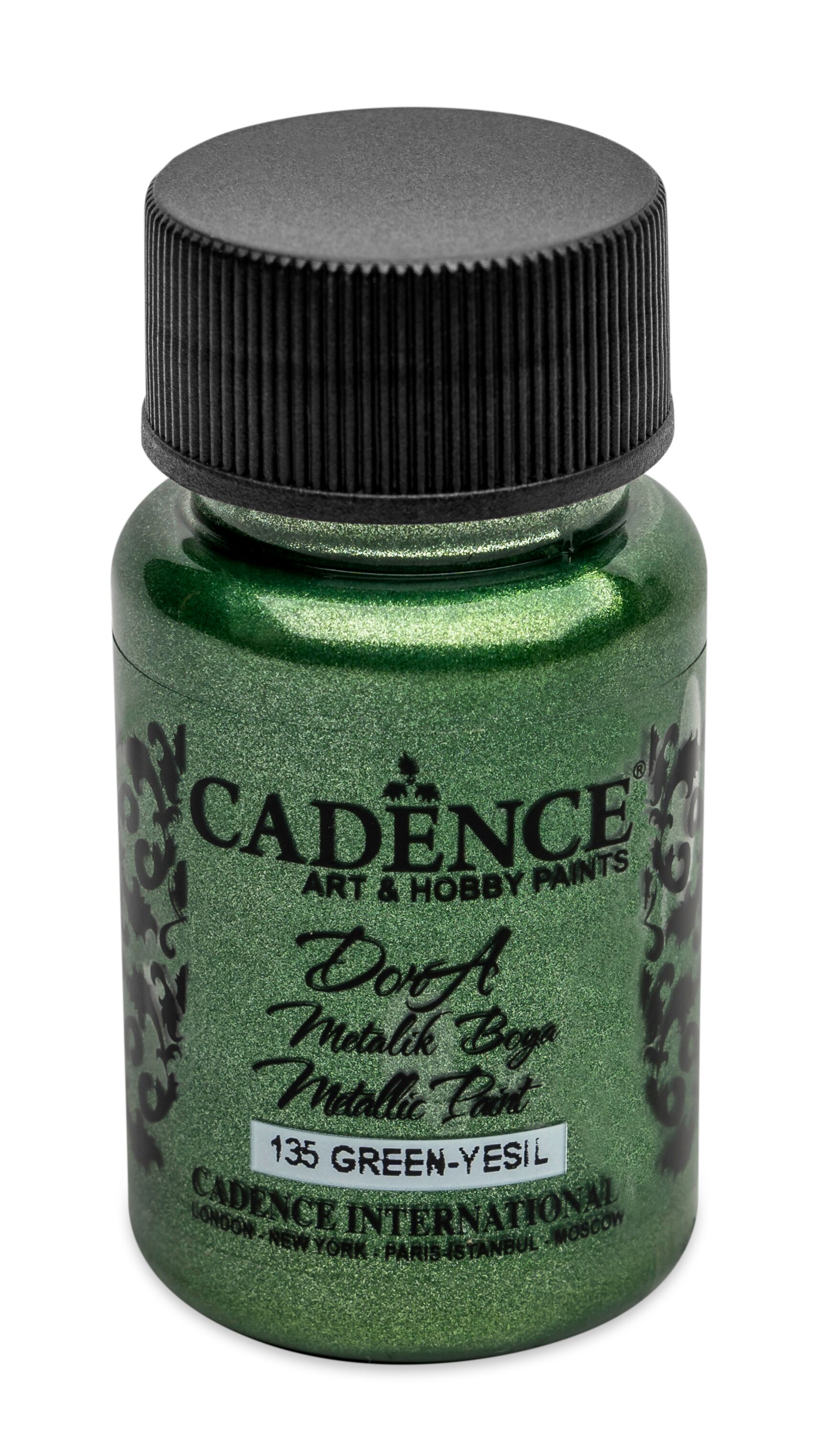 Barva akrylová Cadence Dora Metallic -zelená