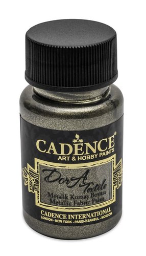 Barva na textil Cadence DORA, 50 ml - antracit