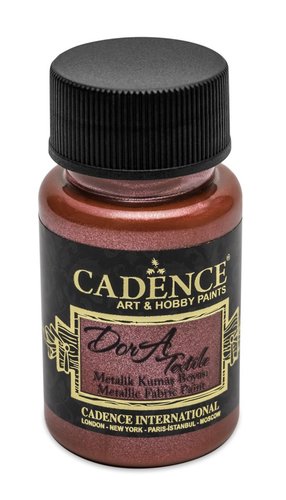 Barva na textil Cadence DORA, 50 ml - červená