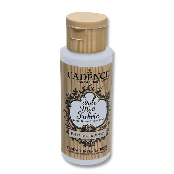 Barvy na textil Cadence Style Matt Fabric - 59 ml - SV. MODRÁ