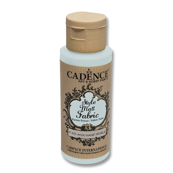 Barvy na textil Cadence Style Matt Fabric - 59 ml - TYRKYSOVÁ