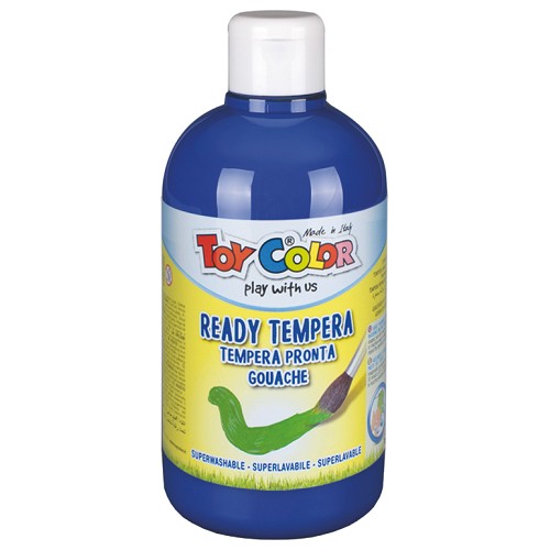 KOBALTOVÁ MODRÁ TEMPEROVÁ,BARVA,TOY,COLOR,500ml,