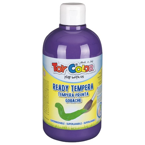 FIALOVÁ TEMPEROVÁ BARVA,TOY,COLOR,500ml,