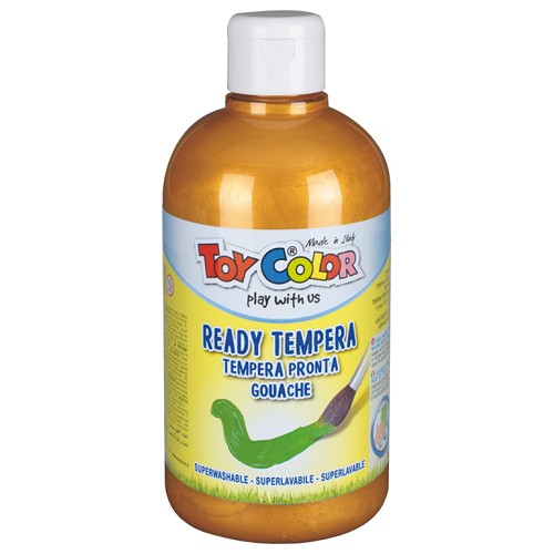 ZLATÁ TEMPEROVÁ BARVA,TOY,COLOR,500ml, 