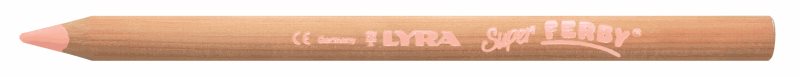 Pastelka Lyra Super Ferby Nature JUMBO, trojhranná - růžová