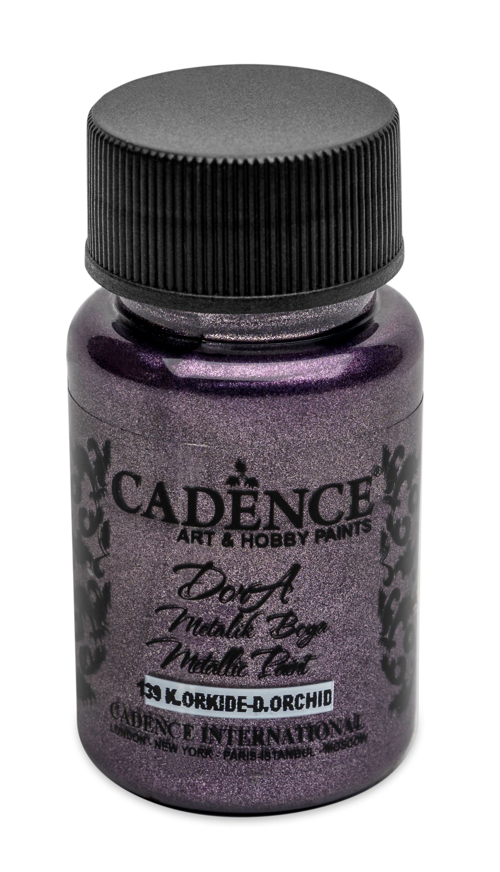 Akrylové barvy Cadence DORA, 50 ml - tm.fialová