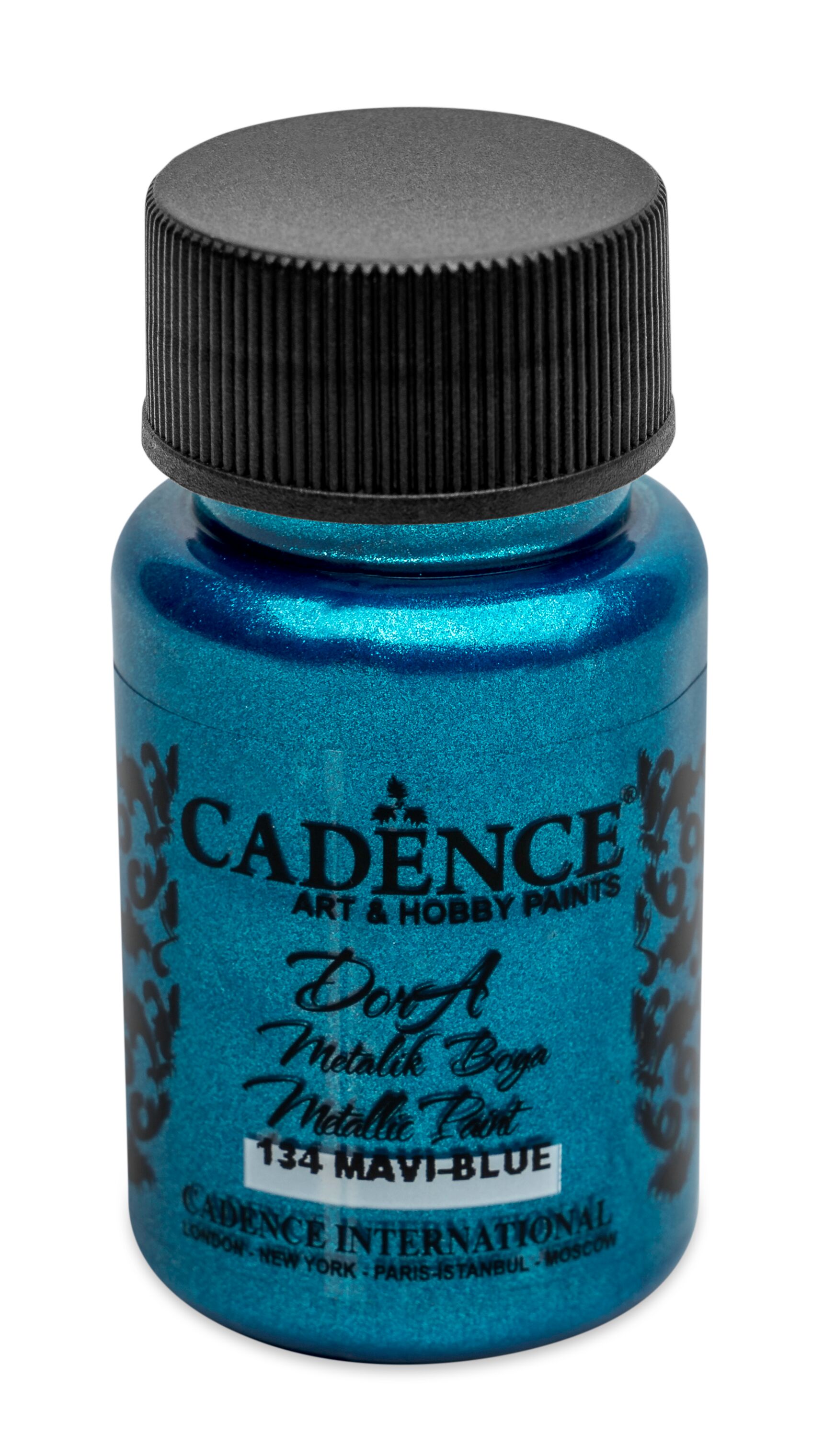Barva akrylová Cadence Dora Metallic - modrá