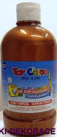  MĚDĚNÁ,TEMPEROVÁ,BARVA,TOY,COLOR,500ml,
