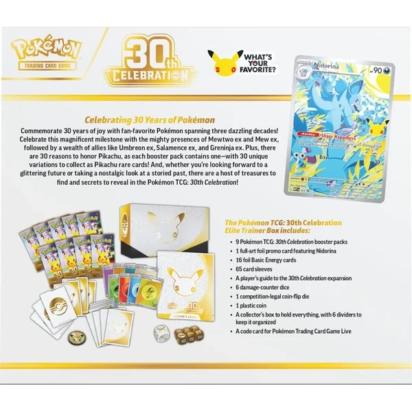 Pokémon TCG: 30th Celebration Elite Trainer