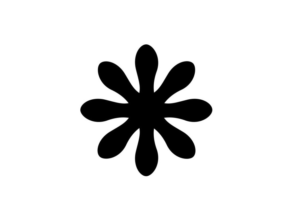 Děrovačka 38 mm - Kytka