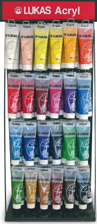 Akrylová barva LUKAS "Cryl Terzia" 125 ml - Blankytná modř. 4921