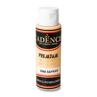 Akrylové barvy Cadence Premium - 70 m, Šafránová