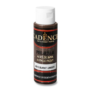Akrylové barvy Cadence Premium - 70 ml, UMBRA