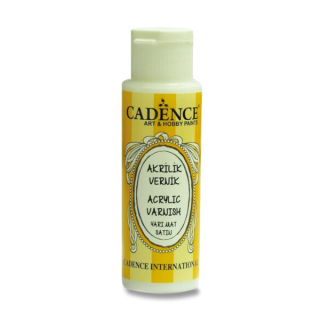DOKONČOVACÍ LAK CADENCE - 70 ML, SATÉNOVÝ