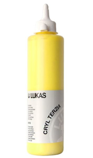 Primární žlutá - LUKAS Akrylová barva 500ml. 4810