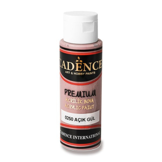 Akrylové barvy Cadence Premium - 70 ml,STARORŮŽOVÁ
