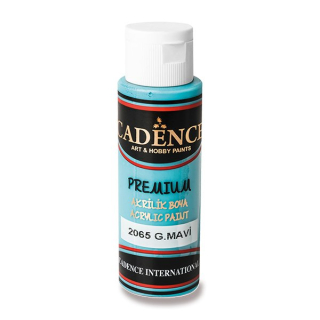 Akrylové barvy Cadence Premium - 70 ml,AZUROVÁ