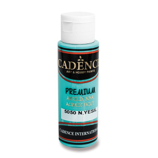 Akrylové barvy Cadence Premium - 70 ml,SV.TYRKYSOVÁ