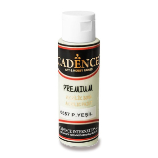 Akrylové barvy Cadence Premium - 70 ml,PASTELOVÁ ZELENÁ