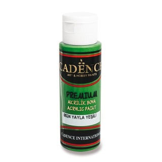 Akrylové barvy Cadence Premium - 70 ml,ZELENÁ