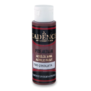 Akrylové barvy Cadence Premium - 70 ml,HNĚDÁ