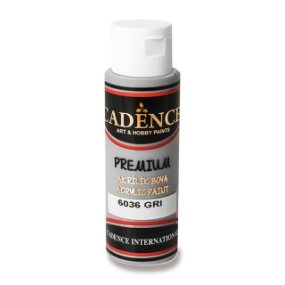 Akrylové barvy Cadence Premium - 70 ml,ŠEDÁ