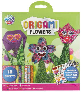 Origami Květiny - 18 archů