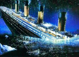Diamantový obrázek- Titanic 30x40 cm