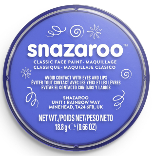 Snazaroo barva na obličej 18ml - modrá - Sky Blue