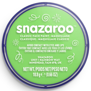 Snazaroo barva na obličej 18ml - zelená - Lime Green