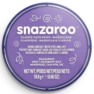 Snazaroo barva na obličej 18ml- fialová - "Lilac