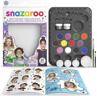 Obličejové barvy Snazaroo - Party pack