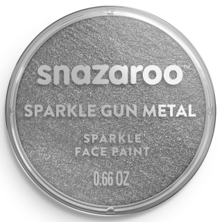 Snazaroo barva na obličej třpytivá18ml- šedá