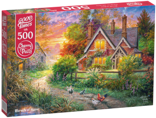 Puzzle 500d. Cherry Pazzi, Teplo domova