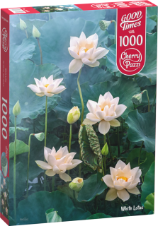 Puzzle 1000d. Cherry Pazzi Bílý lotus