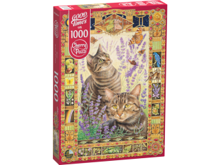 Puzzle Cherry Pazzi 1000d. Kočky