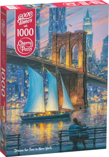 Puzzle Cherry Pazzi 1000d. Sen pro dva v New Yorku